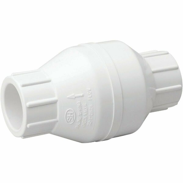 Proline 1/2 In. PVC Schedule 40 Solvent Check Valve 101-603